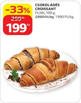 CSOKOLÁDÉS CROISSANT