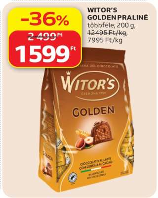 WITOR’S GOLDEN PRALINÉ