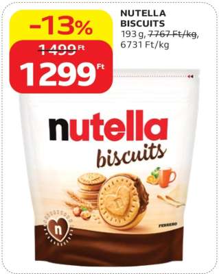 NUTELLA Biscuits*