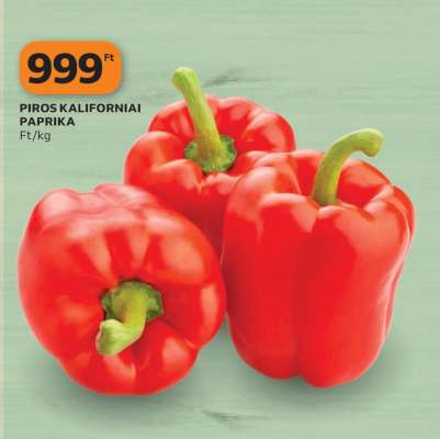 Piros Kaliforniai Paprika