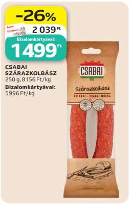 CSABAI SZÁRAZKOLBÁSZ
