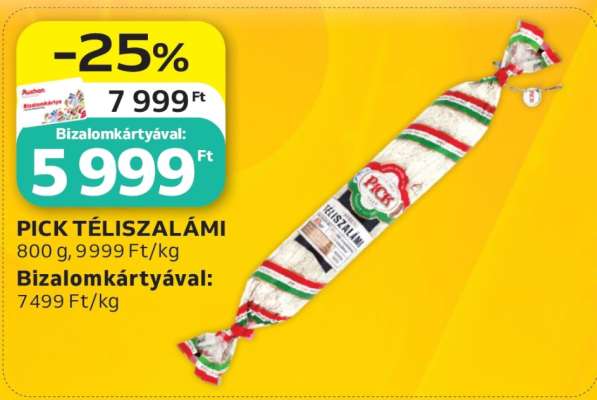 PICK Téliszalámi
