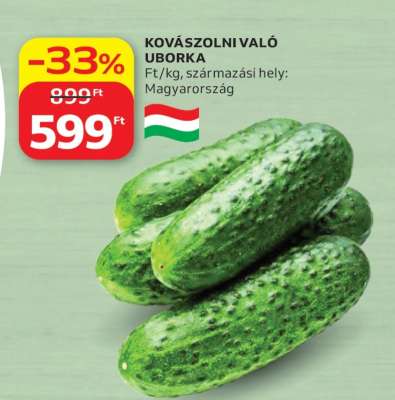 Kovászolni való uborka