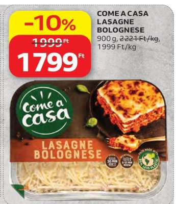 Come a Casa Lasagne Bolognese