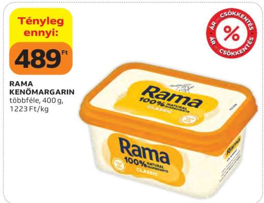 Rama kenőmargarin