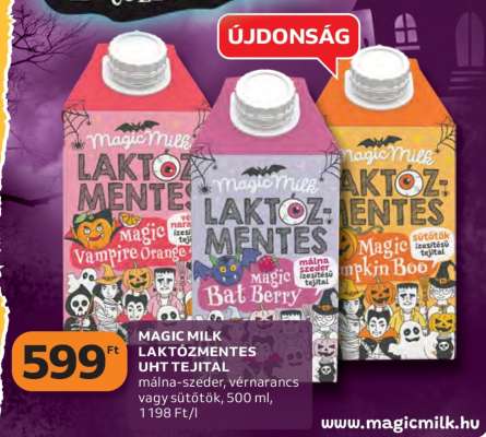 MAGIC MILK LAKTOZMENTES UHT TEJITAL