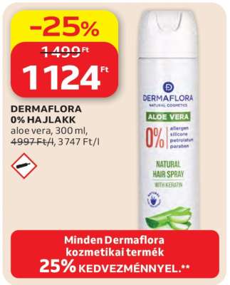 DERMAFLORA 0% HAJLAKK