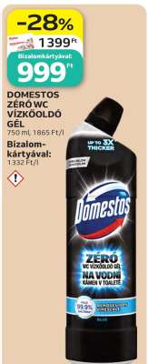 Domestos Zéró WC Vízkoóldó Gél