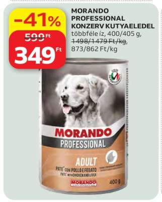 MORANDO PROFESSIONAL KONZERV KUTYAELEDEL
