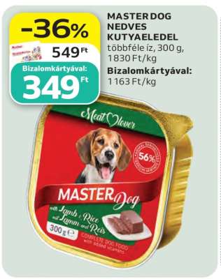 MASTER DOG NEDVES KUTYAELEDEL