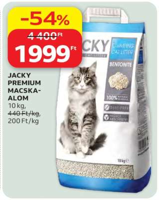 JACKY PRÉMIUM MACSKAALOM