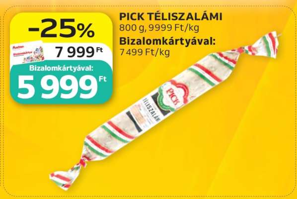PICK Téliszalámi