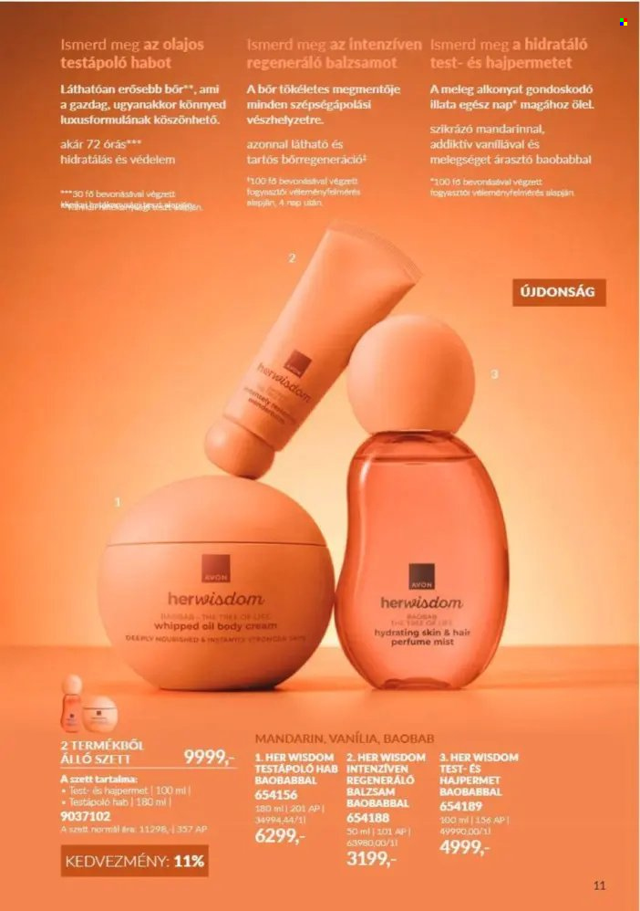 Avon akciós újságok - 2026.10.01 - 2026.10.31. Oldal 11