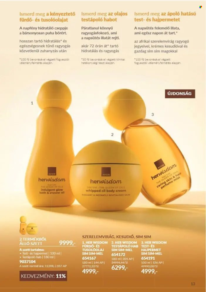 Avon akciós újságok - 2026.10.01 - 2026.10.31. Oldal 13