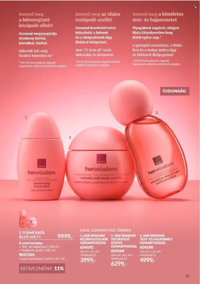 Avon akciós újságok - 2026.10.01 - 2026.10.31. Oldal 15