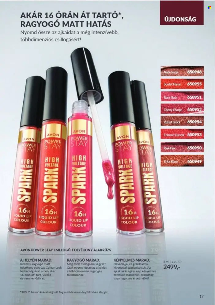 Avon akciós újságok - 2026.10.01 - 2026.10.31. Oldal 17