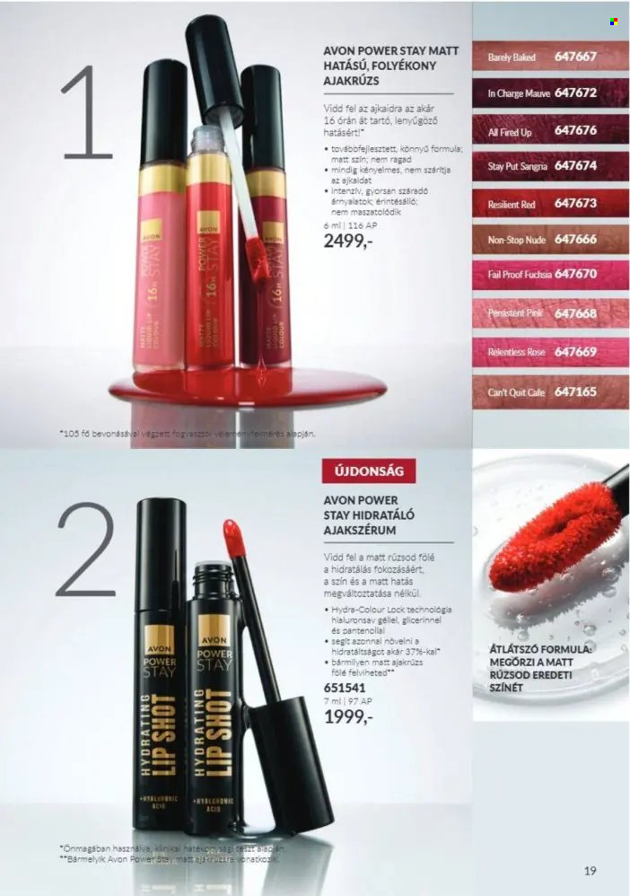 Avon akciós újságok - 2026.10.01 - 2026.10.31. Oldal 19