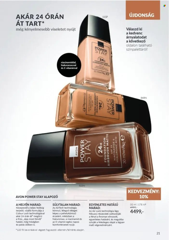 Avon akciós újságok - 2026.10.01 - 2026.10.31. Oldal 21