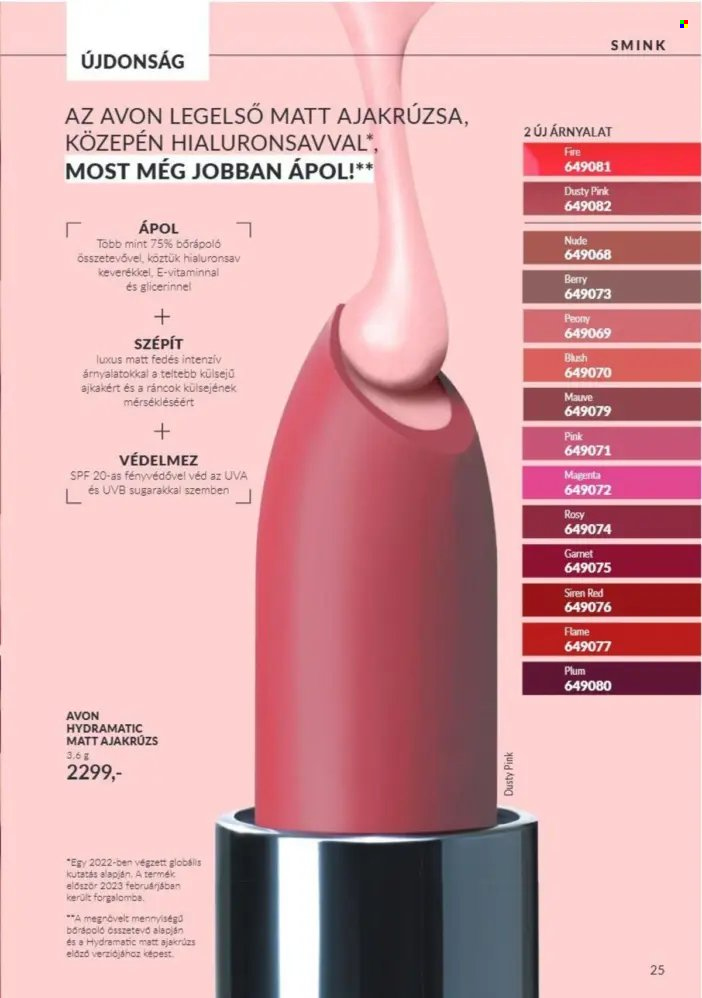 Avon akciós újságok - 2026.10.01 - 2026.10.31. Oldal 25