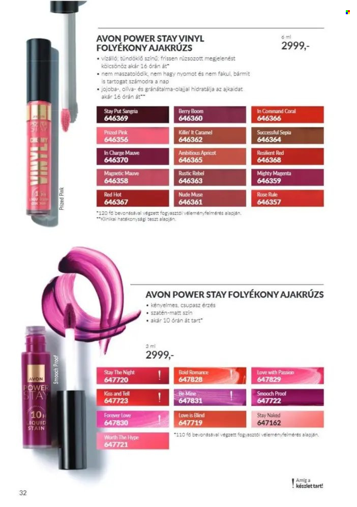 Avon akciós újságok - 2026.10.01 - 2026.10.31. Oldal 32