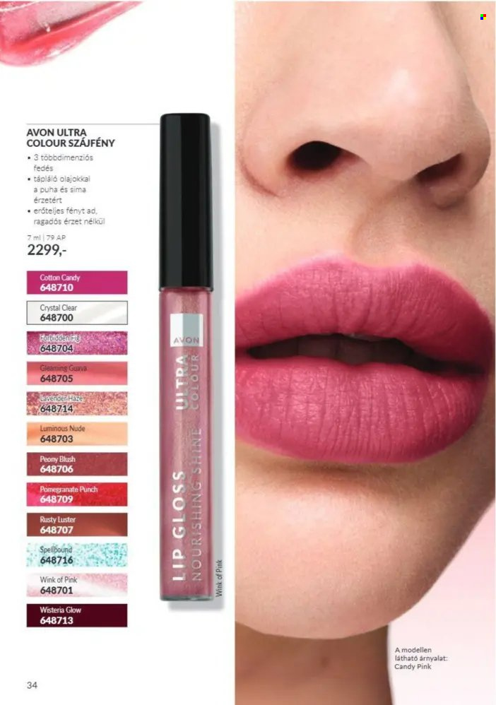 Avon akciós újságok - 2026.10.01 - 2026.10.31. Oldal 34