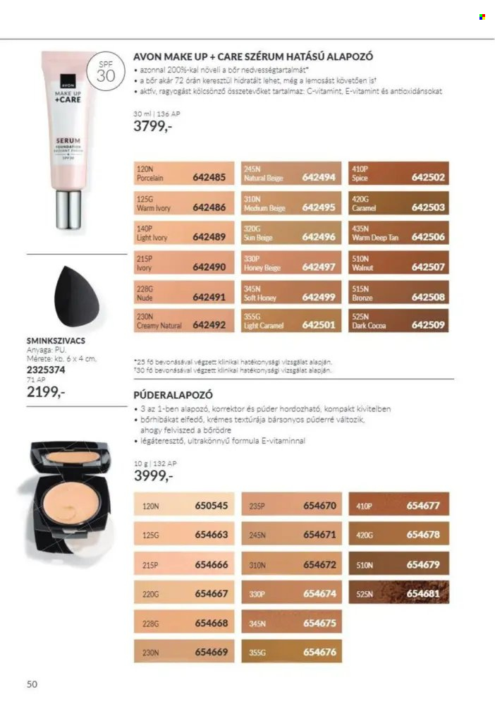 Avon akciós újságok - 2026.10.01 - 2026.10.31. Oldal 50