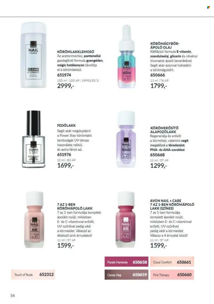 Avon akciós újságok - 2026.10.01 - 2026.10.31. Oldal 56