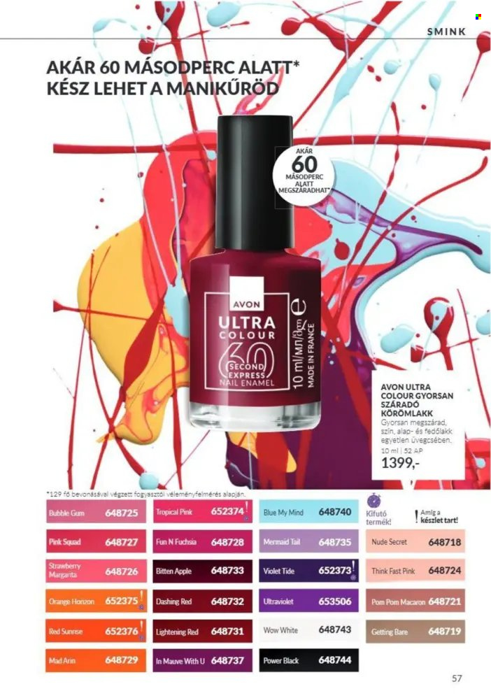 Avon akciós újságok - 2026.10.01 - 2026.10.31. Oldal 57