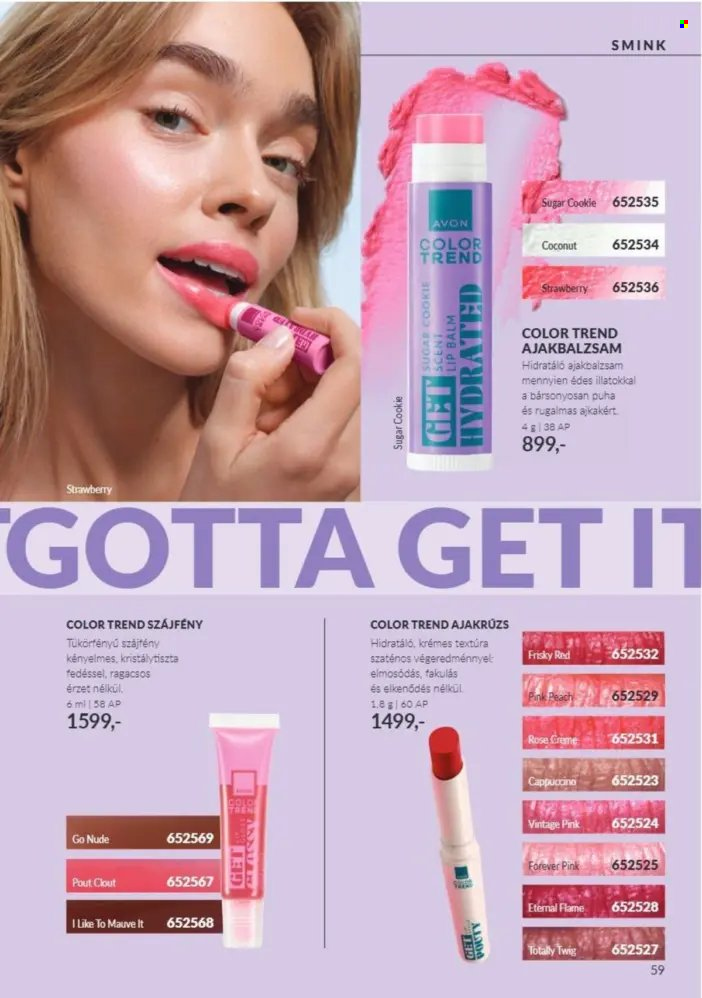 Avon akciós újságok - 2026.10.01 - 2026.10.31. Oldal 59