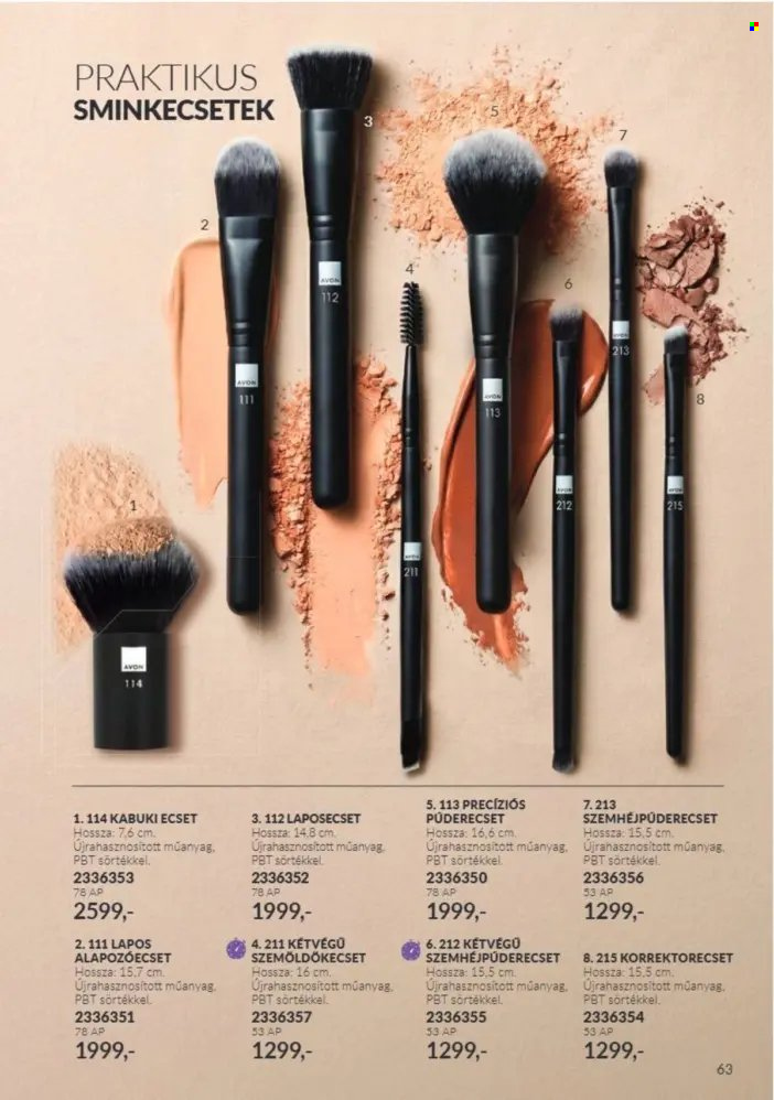 Avon akciós újságok - 2026.10.01 - 2026.10.31. Oldal 63