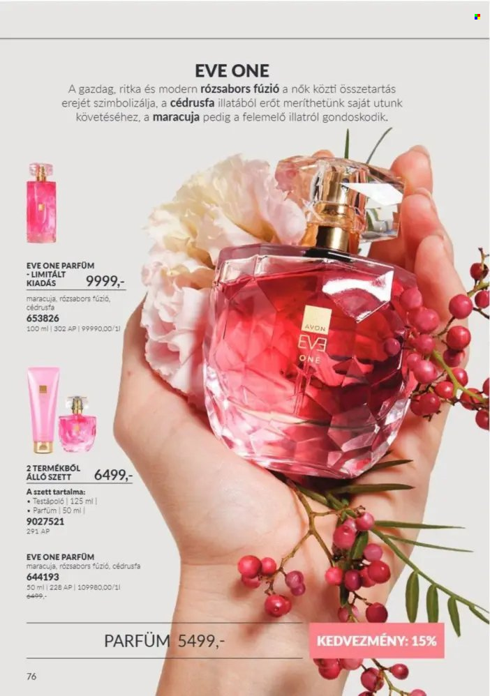 Avon akciós újságok - 2026.10.01 - 2026.10.31. Oldal 76