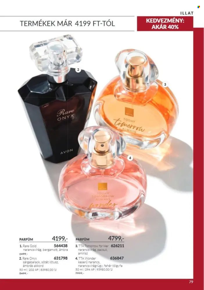 Avon akciós újságok - 2026.10.01 - 2026.10.31. Oldal 79