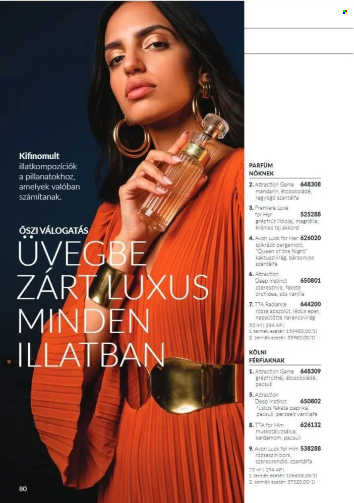 Avon akciós újságok - 2026.10.01 - 2026.10.31. Oldal 80