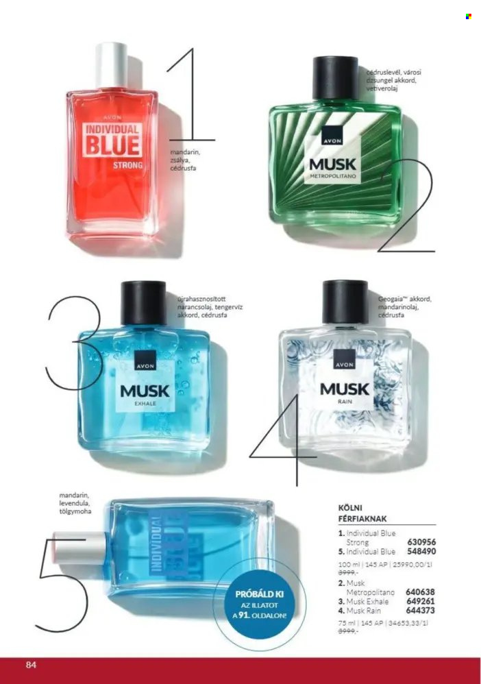 Avon akciós újságok - 2026.10.01 - 2026.10.31. Oldal 84
