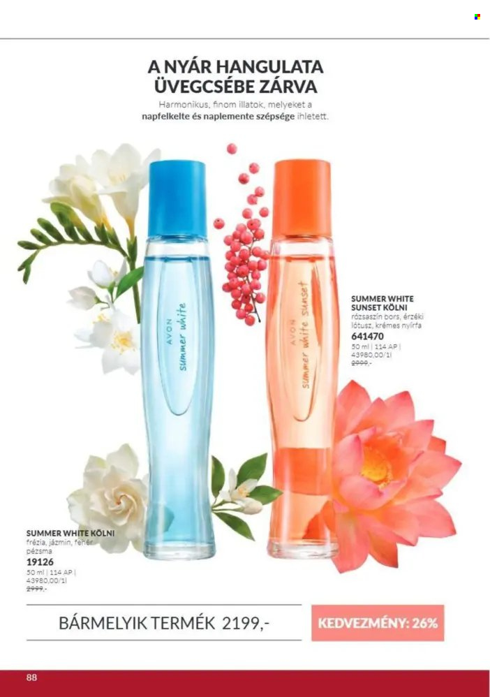 Avon akciós újságok - 2026.10.01 - 2026.10.31. Oldal 88