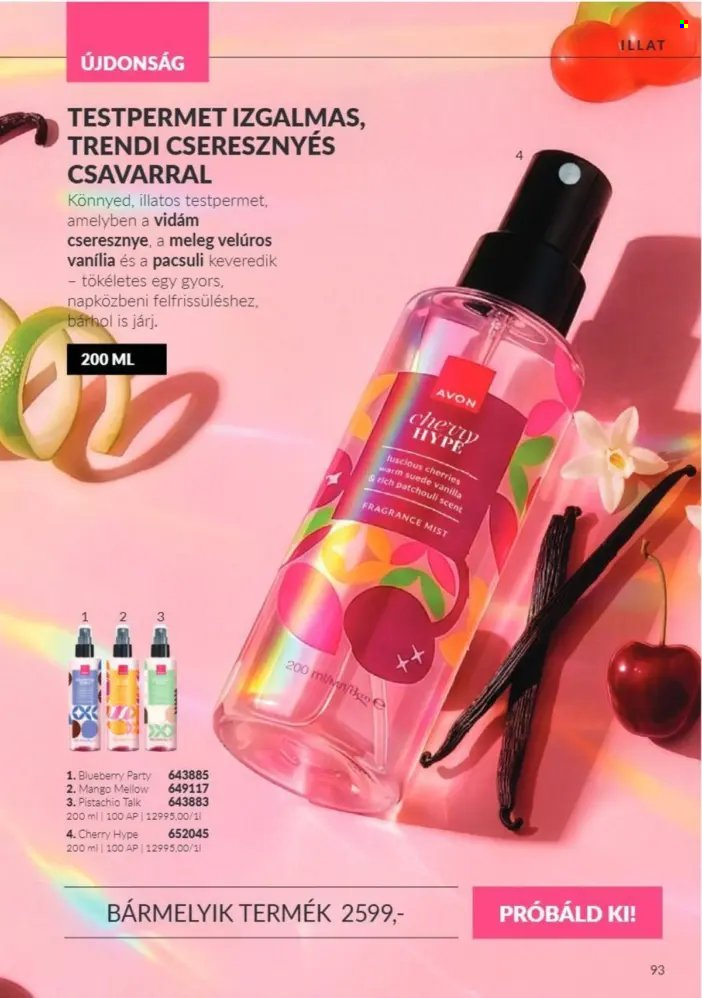 Avon akciós újságok - 2026.10.01 - 2026.10.31. Oldal 93