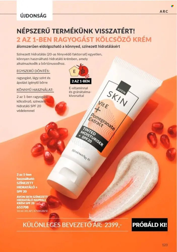 Avon akciós újságok - 2026.10.01 - 2026.10.31. Oldal 123