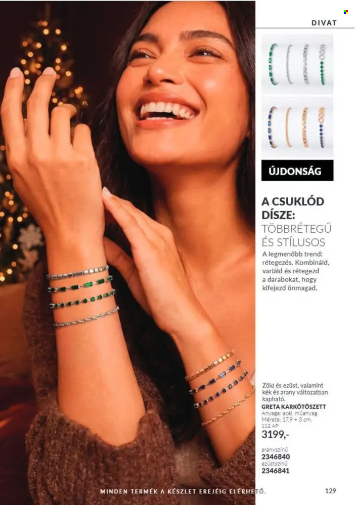 Avon akciós újságok - 2026.10.01 - 2026.10.31. Oldal 129