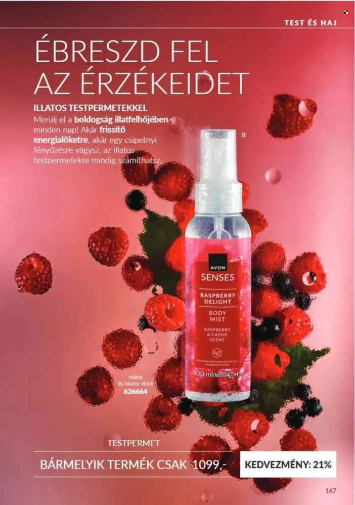 Avon akciós újságok - 2026.10.01 - 2026.10.31. Oldal 167