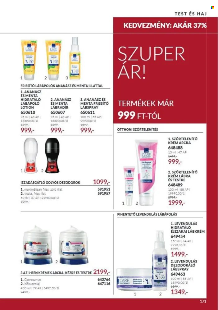 Avon akciós újságok - 2026.10.01 - 2026.10.31. Oldal 171