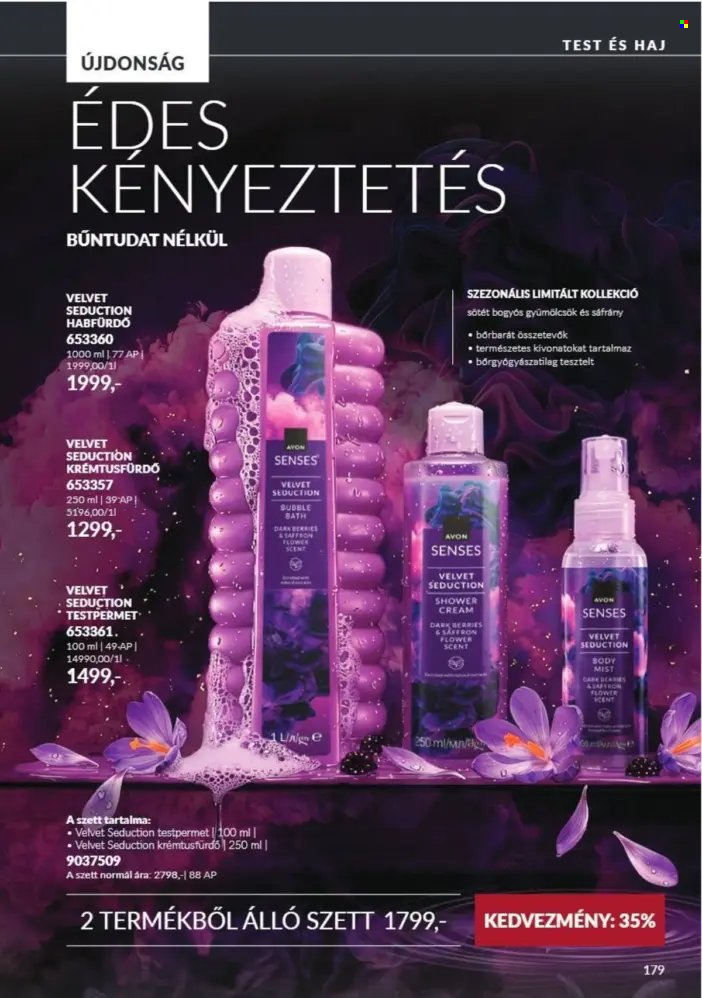 Avon akciós újságok - 2026.10.01 - 2026.10.31. Oldal 179