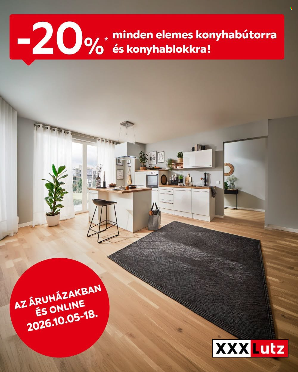 XXXLutz akciós újságok - 2026.10.05 - 2026.10.18. Oldal 1
