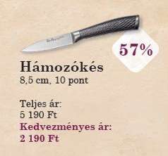 Hámozókés