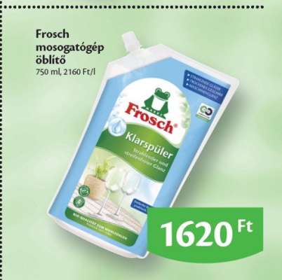 Frosch Mosogatógép Öblítő