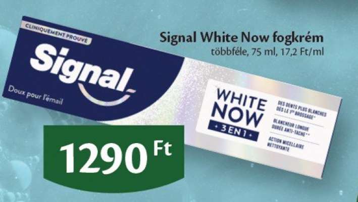 SIGNAL WHITE NOW FOGKRÉM