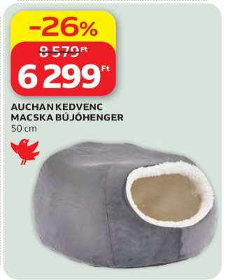 AUCHAN KEDVENC MACSKA BÚJÓHENGER
