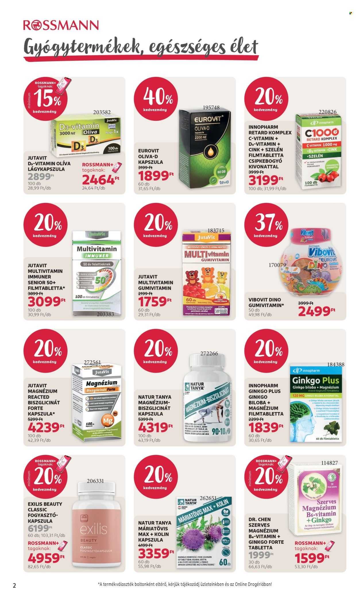 Rossmann akciós újságok - 2026.10.12 - 2026.10.18. Oldal 2