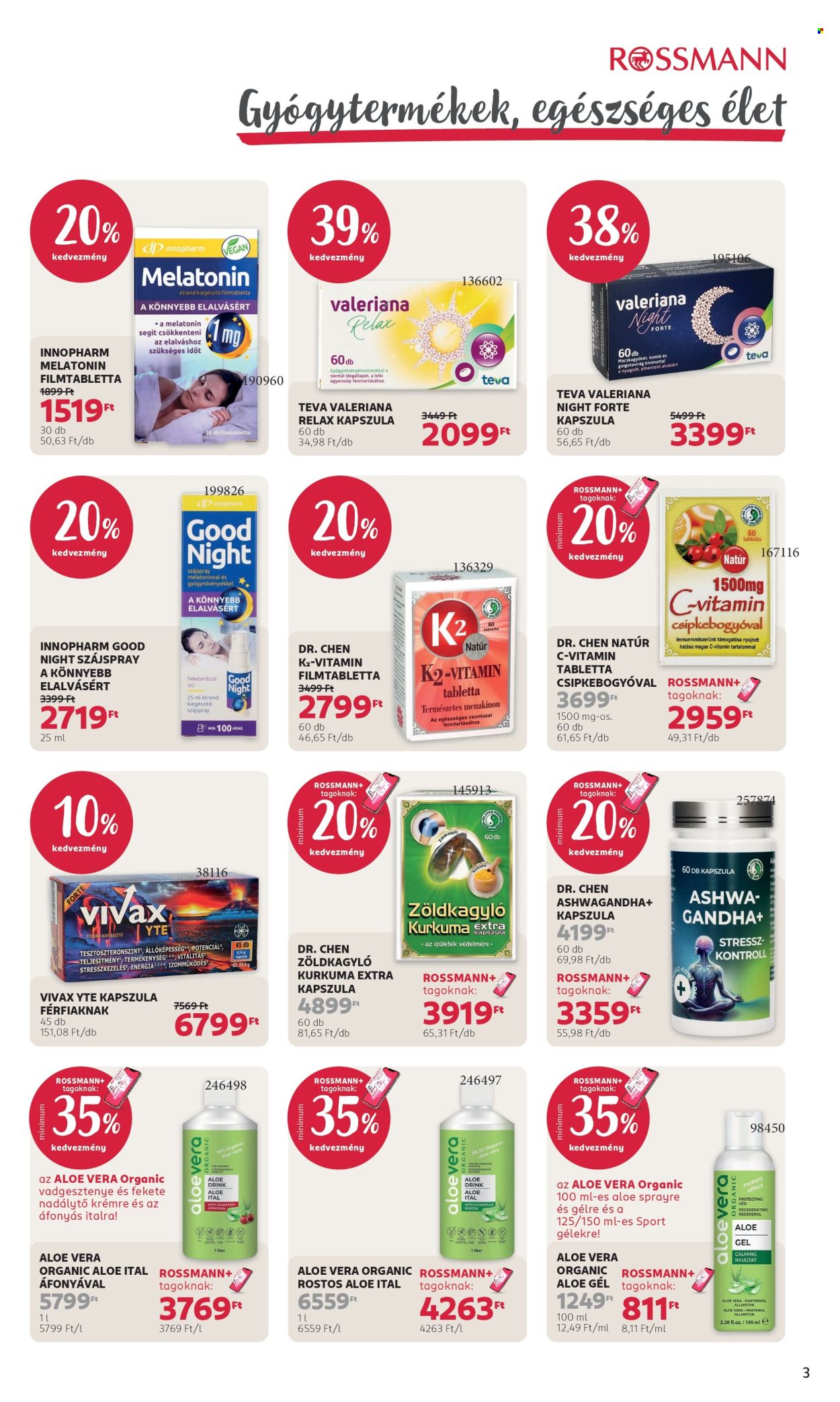 Rossmann akciós újságok - 2026.10.12 - 2026.10.18. Oldal 3