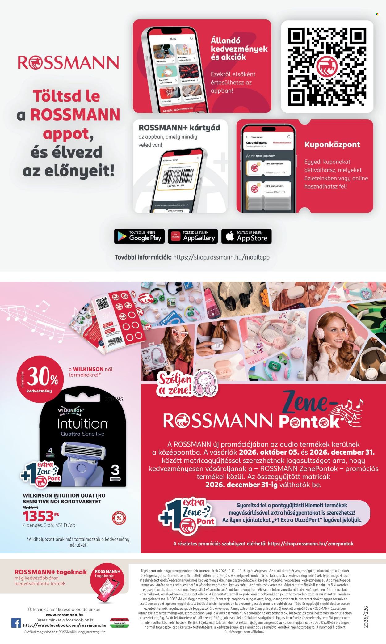 Rossmann akciós újságok - 2026.10.12 - 2026.10.18. Oldal 16