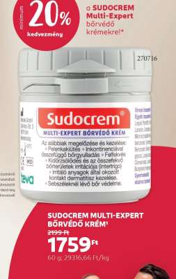 SUDOCREM MULTI-EXPERT BŐRVÉDŐ KRÉM